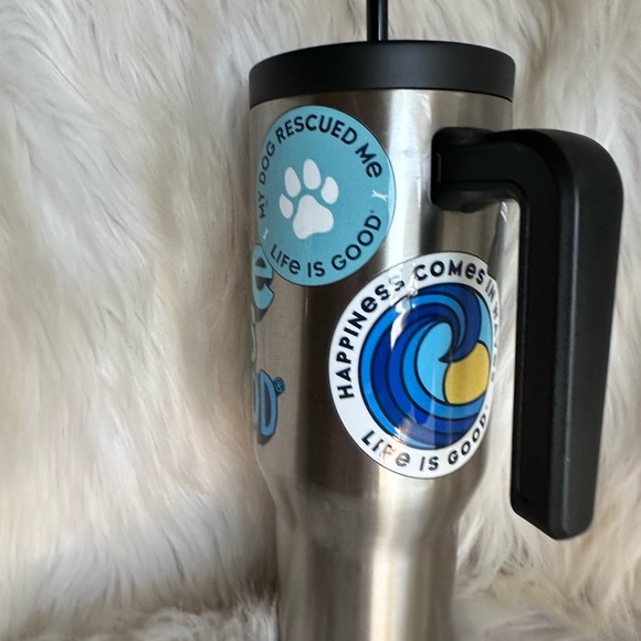 LIFE IS GOOD STAINLESS STEEL BOTTLE - Picture 8 of 14